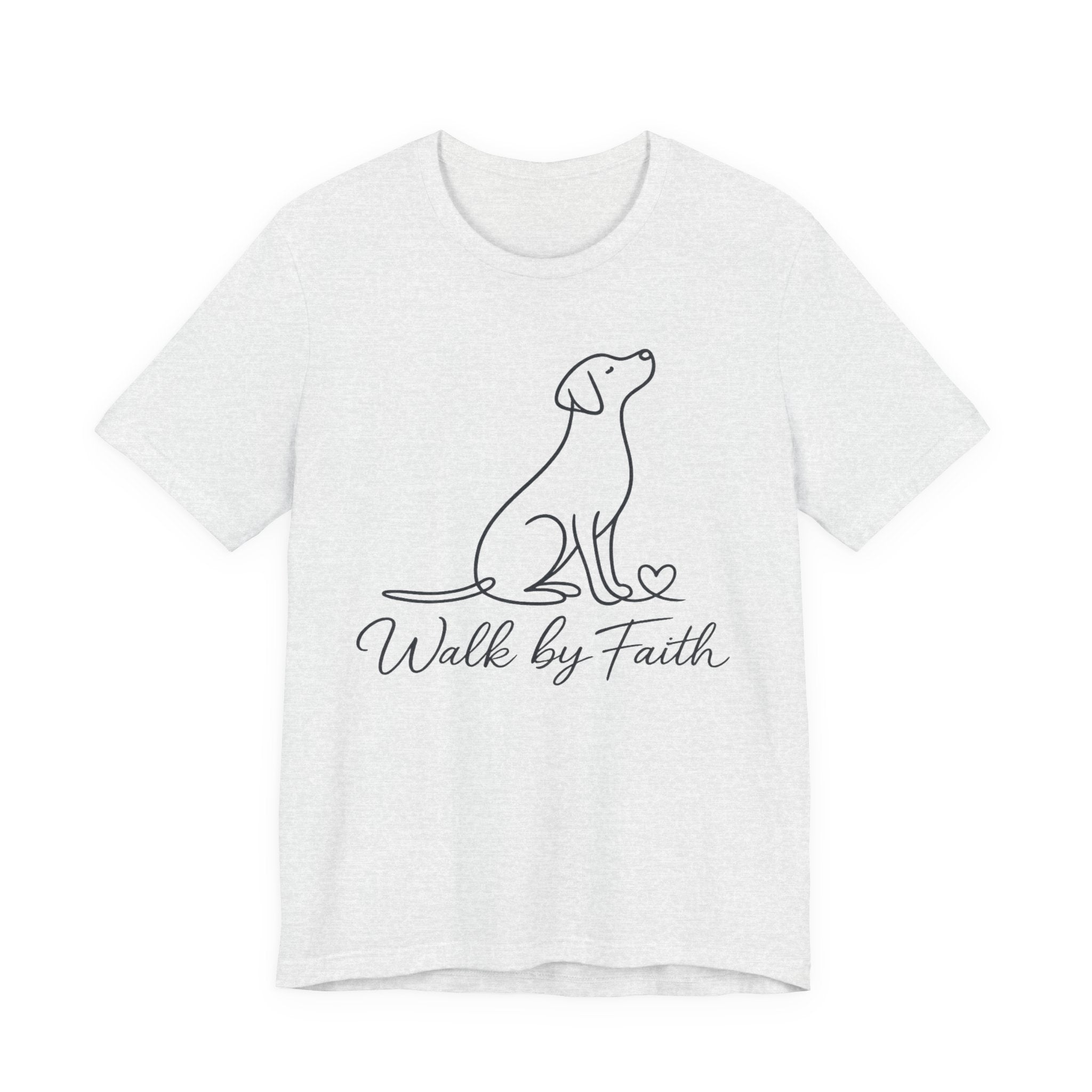 Dog 'Walk by Faith' T-Shirt