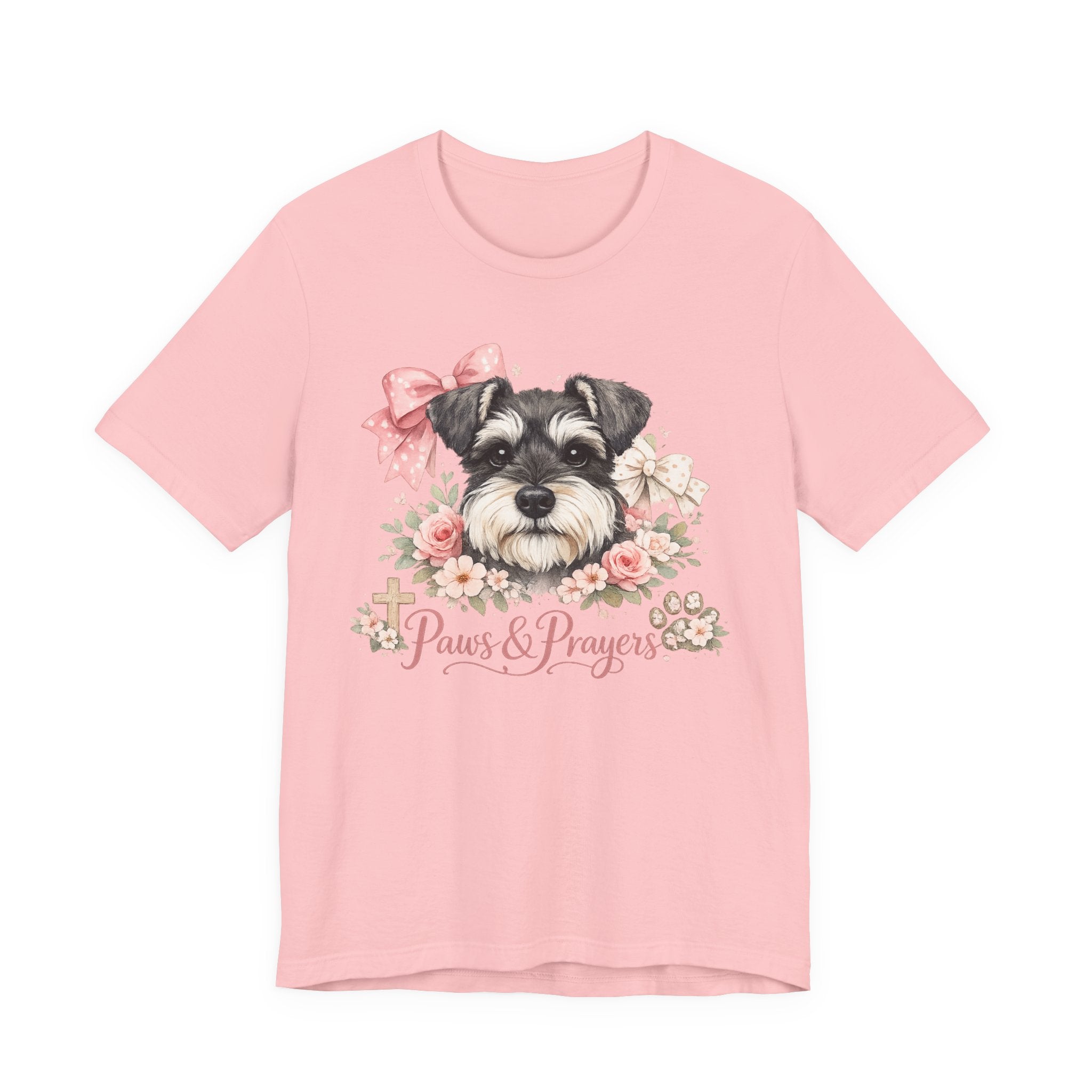 Paws & Prayers Schnauzer T-Shirt