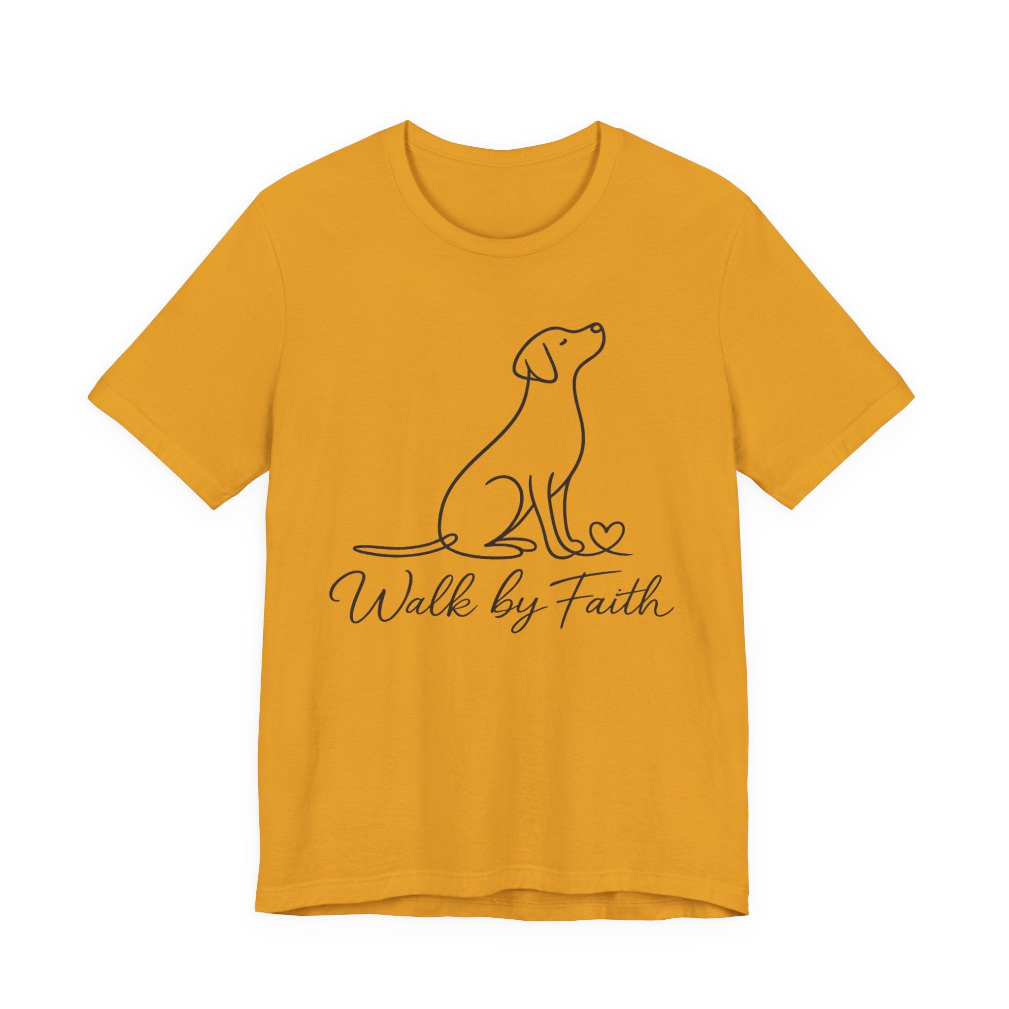 Dog 'Walk by Faith' T-Shirt