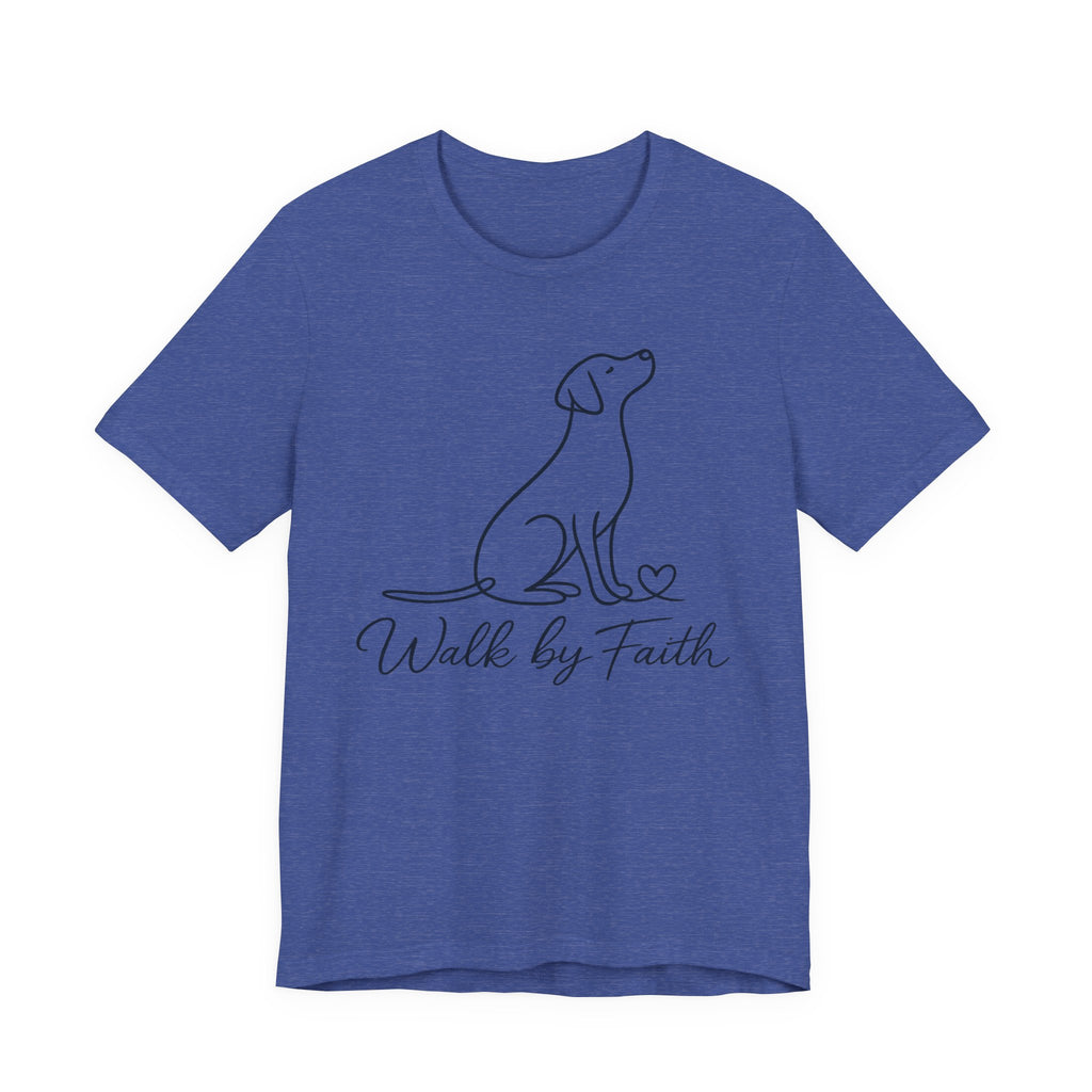 Dog 'Walk by Faith' T-Shirt