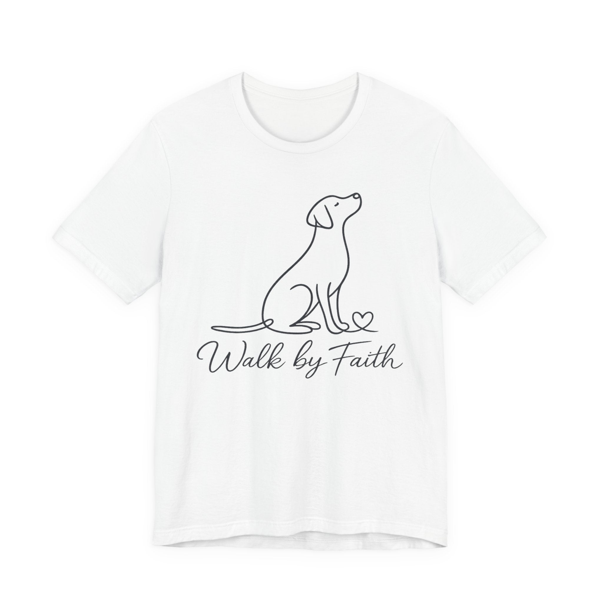 Dog 'Walk by Faith' T-Shirt