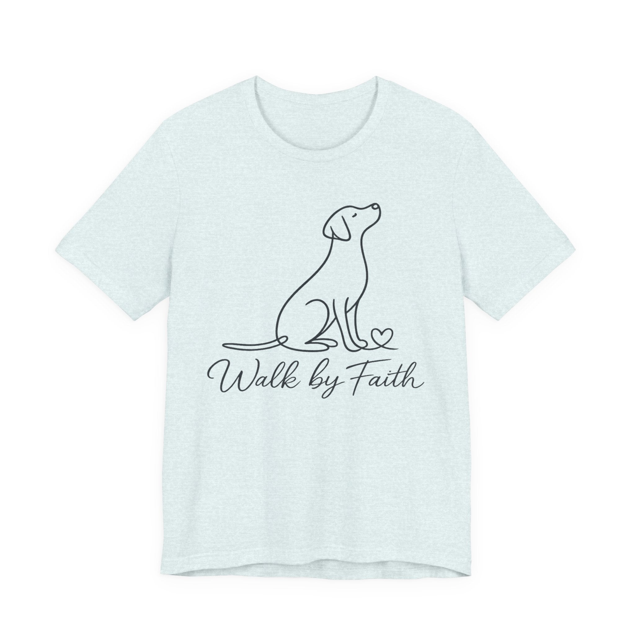 Dog 'Walk by Faith' T-Shirt