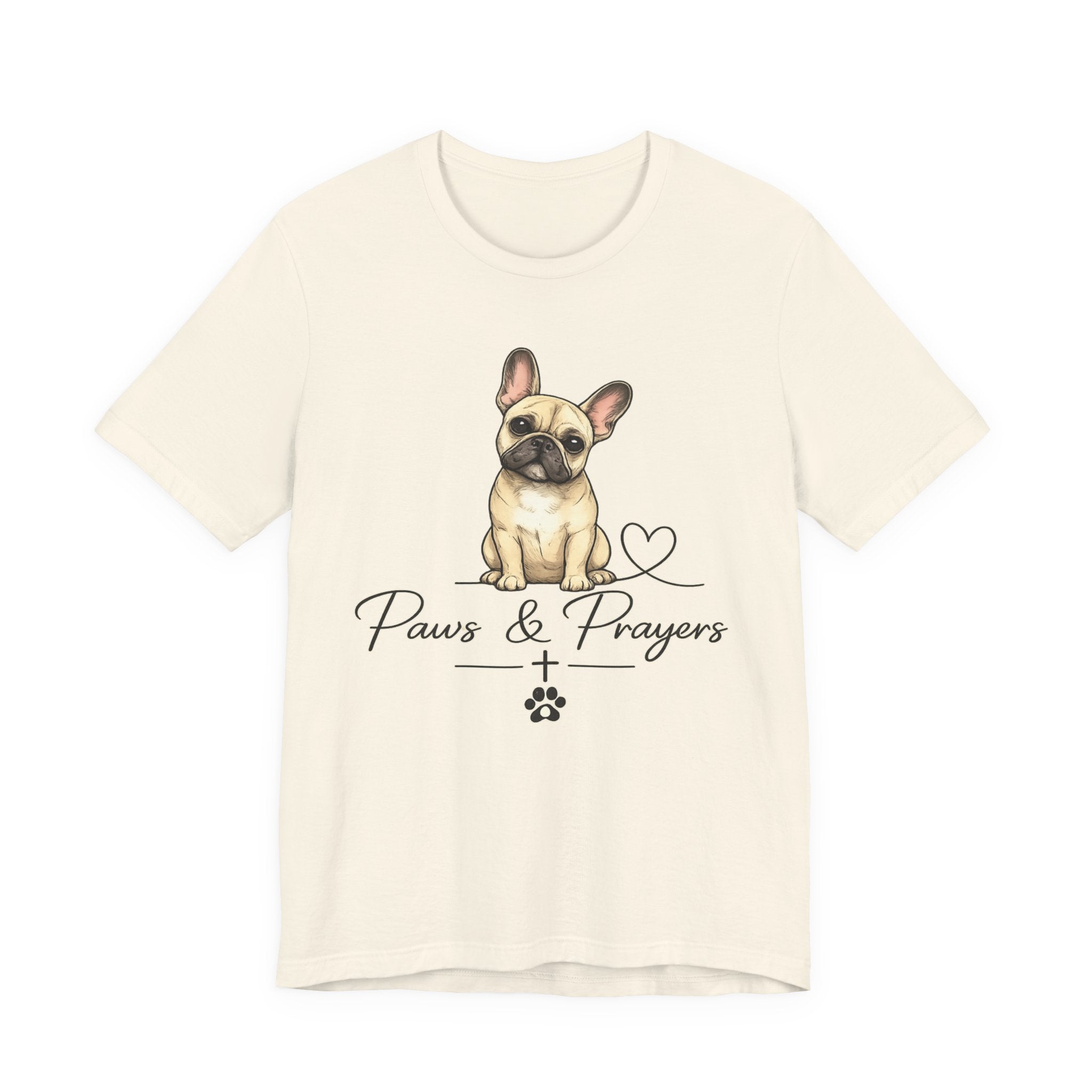 Paws & Prayers French Bulldog Tee