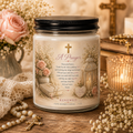 Prayer Candle — 9oz Scented Soy Keepsake Jar with A Prayer Label
