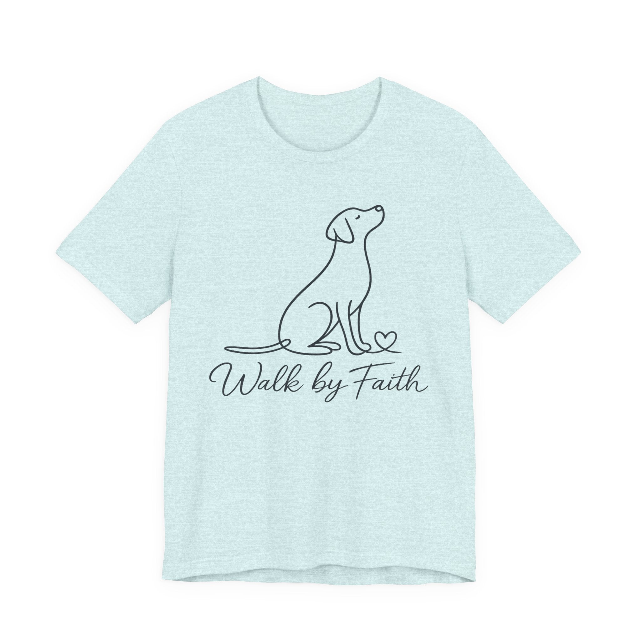Dog 'Walk by Faith' T-Shirt