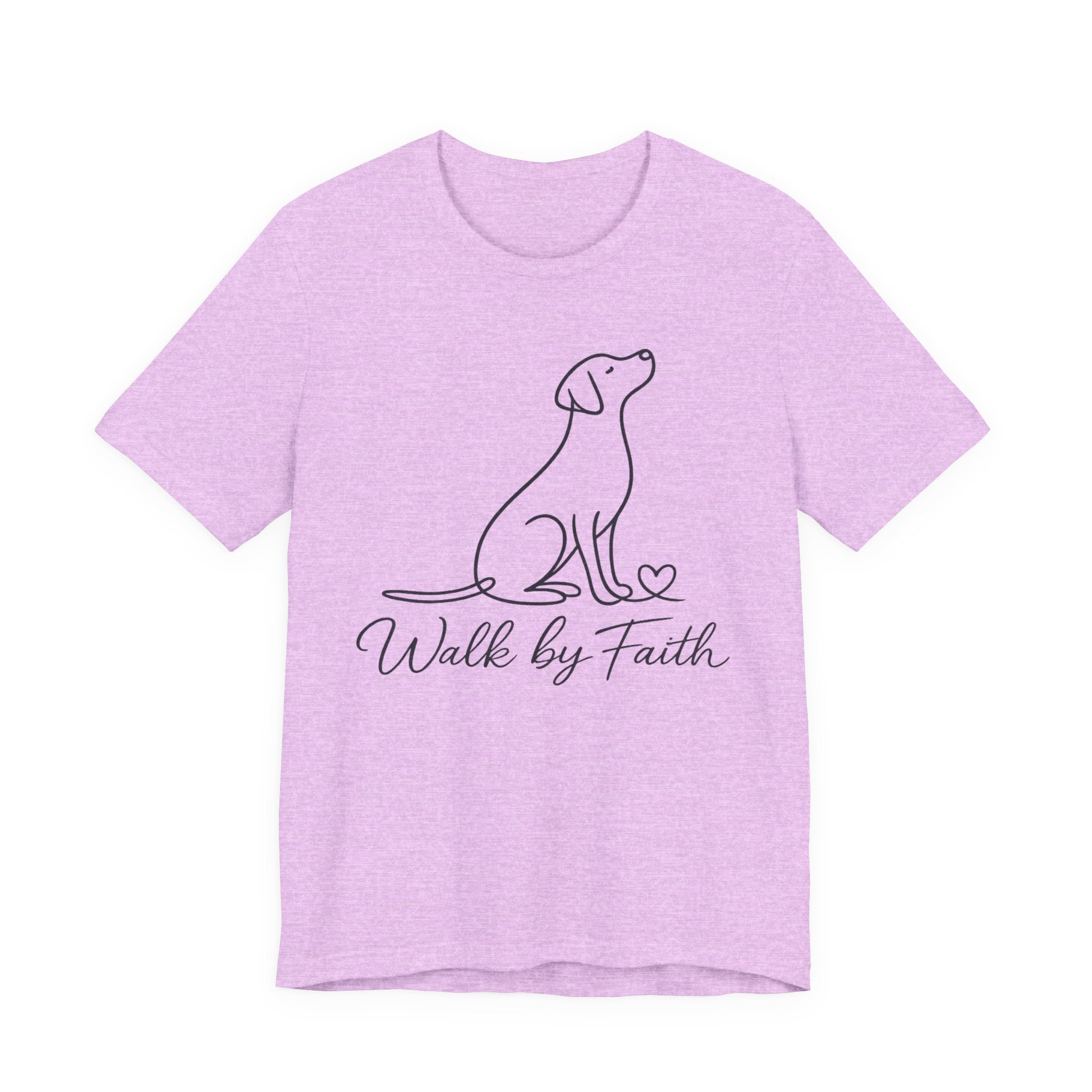 Dog 'Walk by Faith' T-Shirt