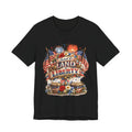 Sweet Land of Liberty T-Shirt — Vintage Patriotic American Flag 4th of July Tee