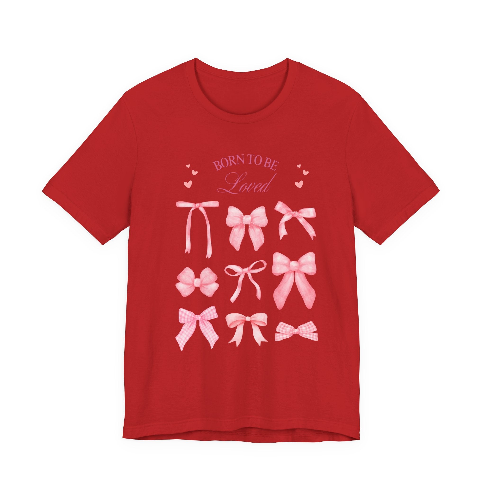 Born to Be Loved Pink Bows Tee