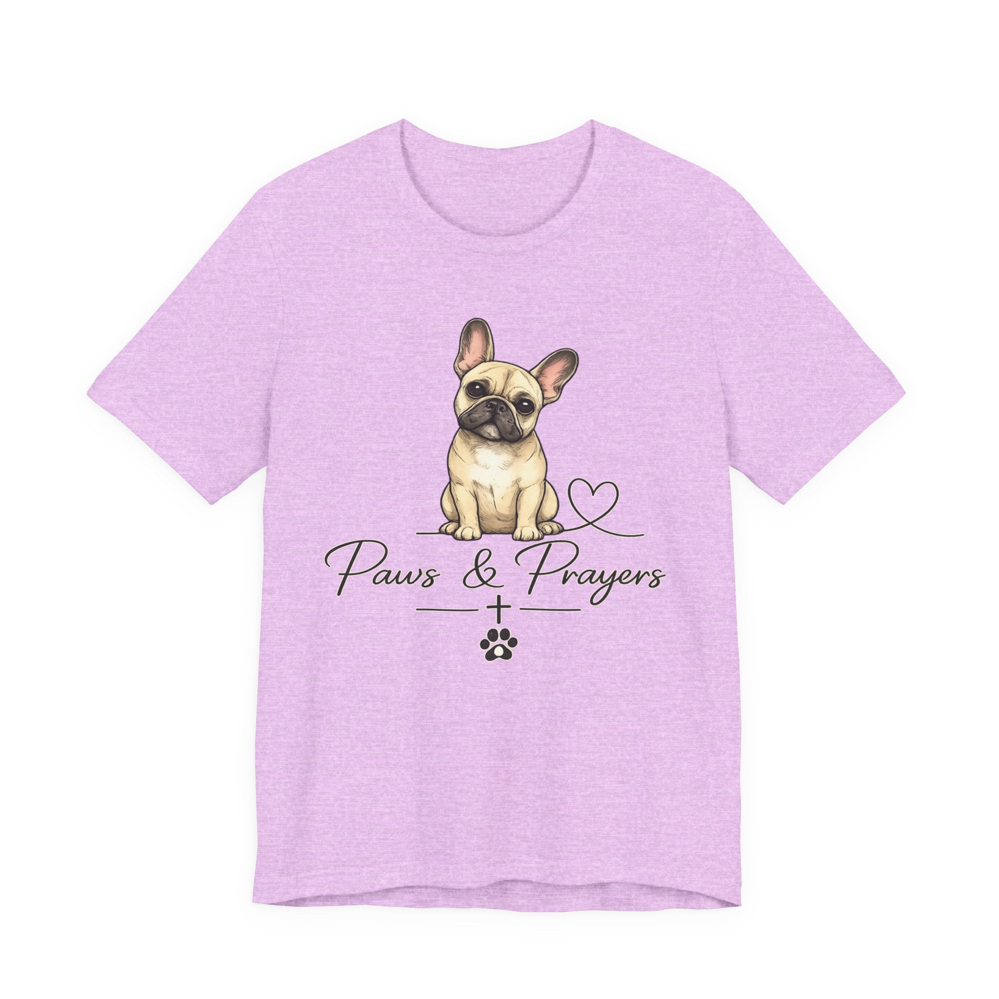 Paws & Prayers French Bulldog Tee