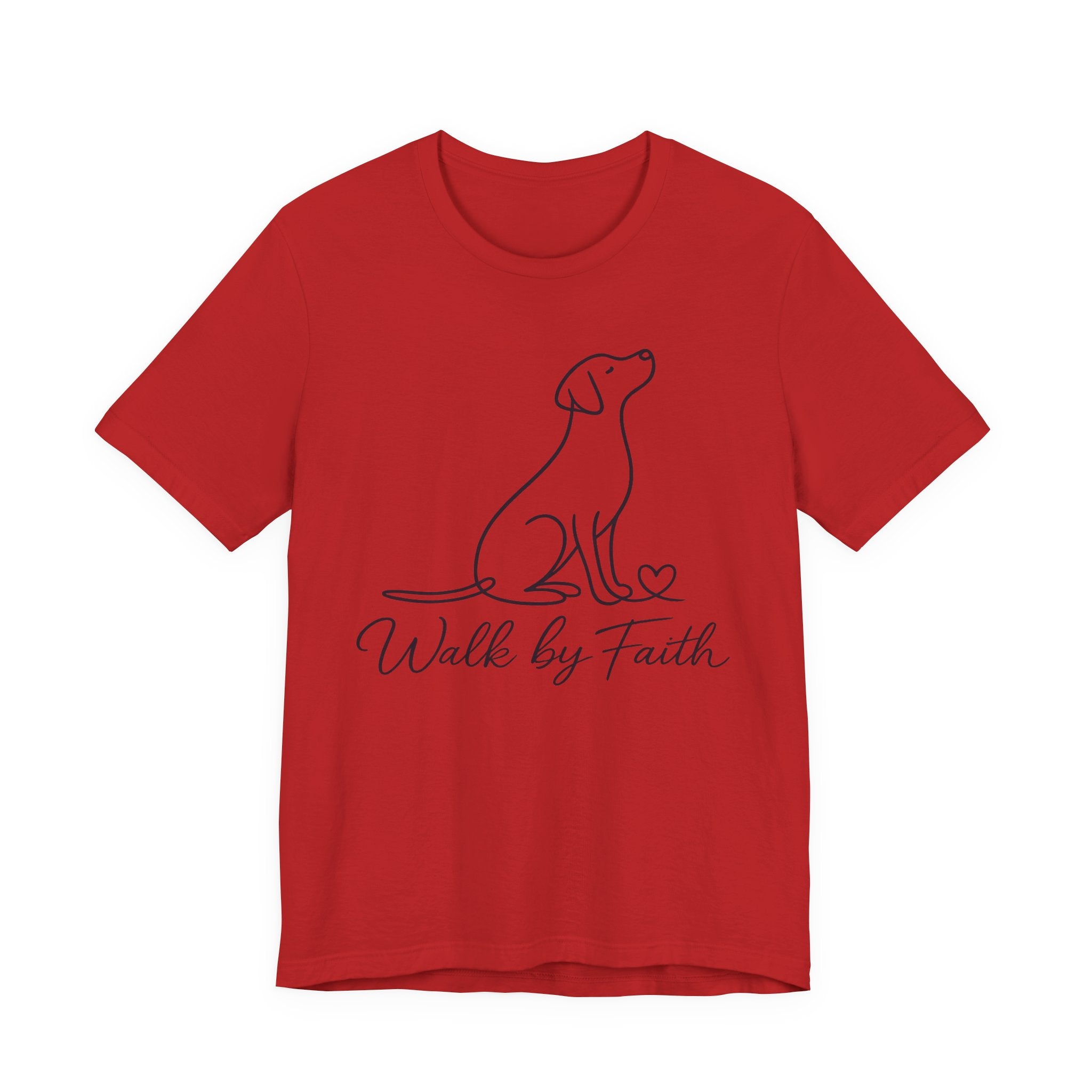 Dog 'Walk by Faith' T-Shirt
