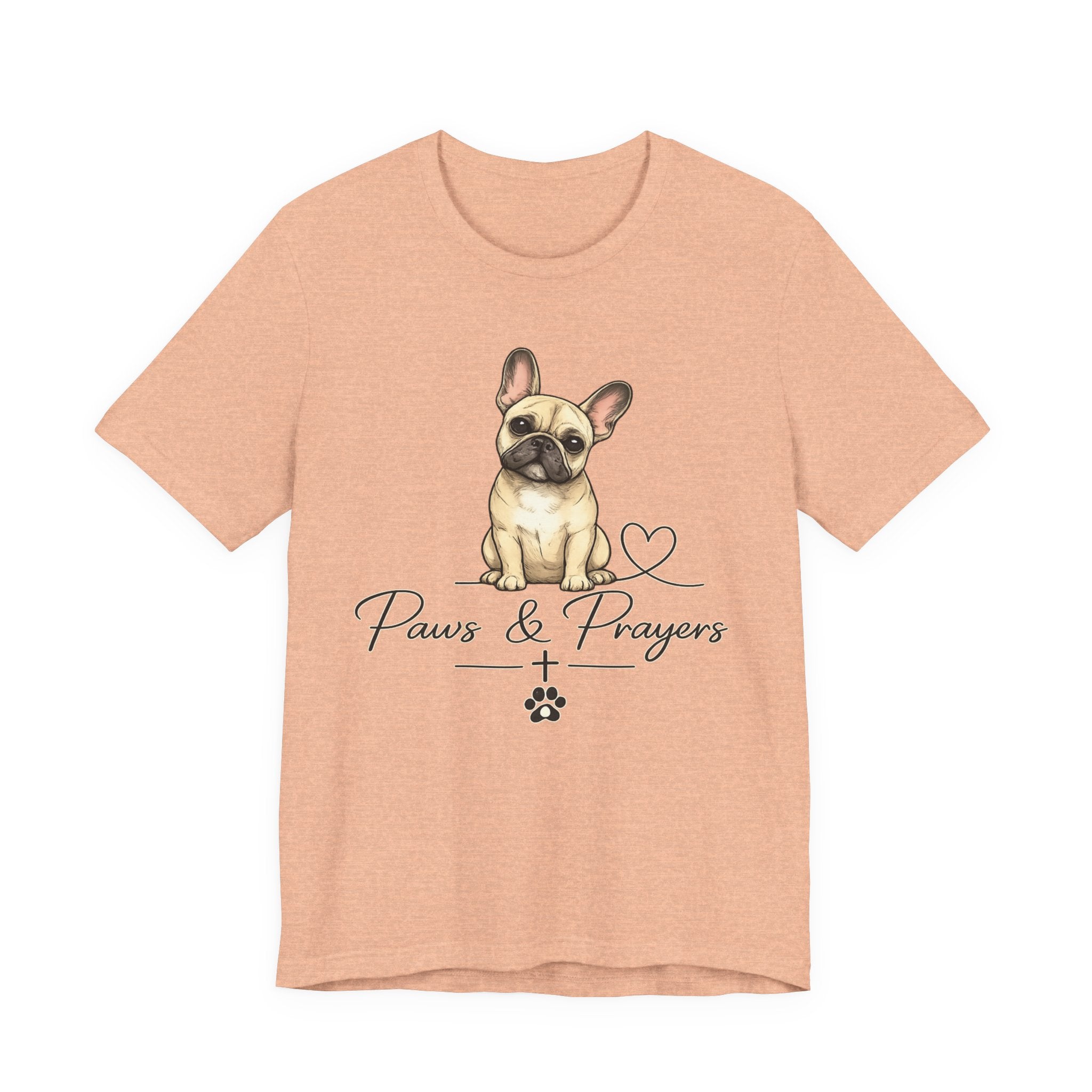 Paws & Prayers French Bulldog Tee