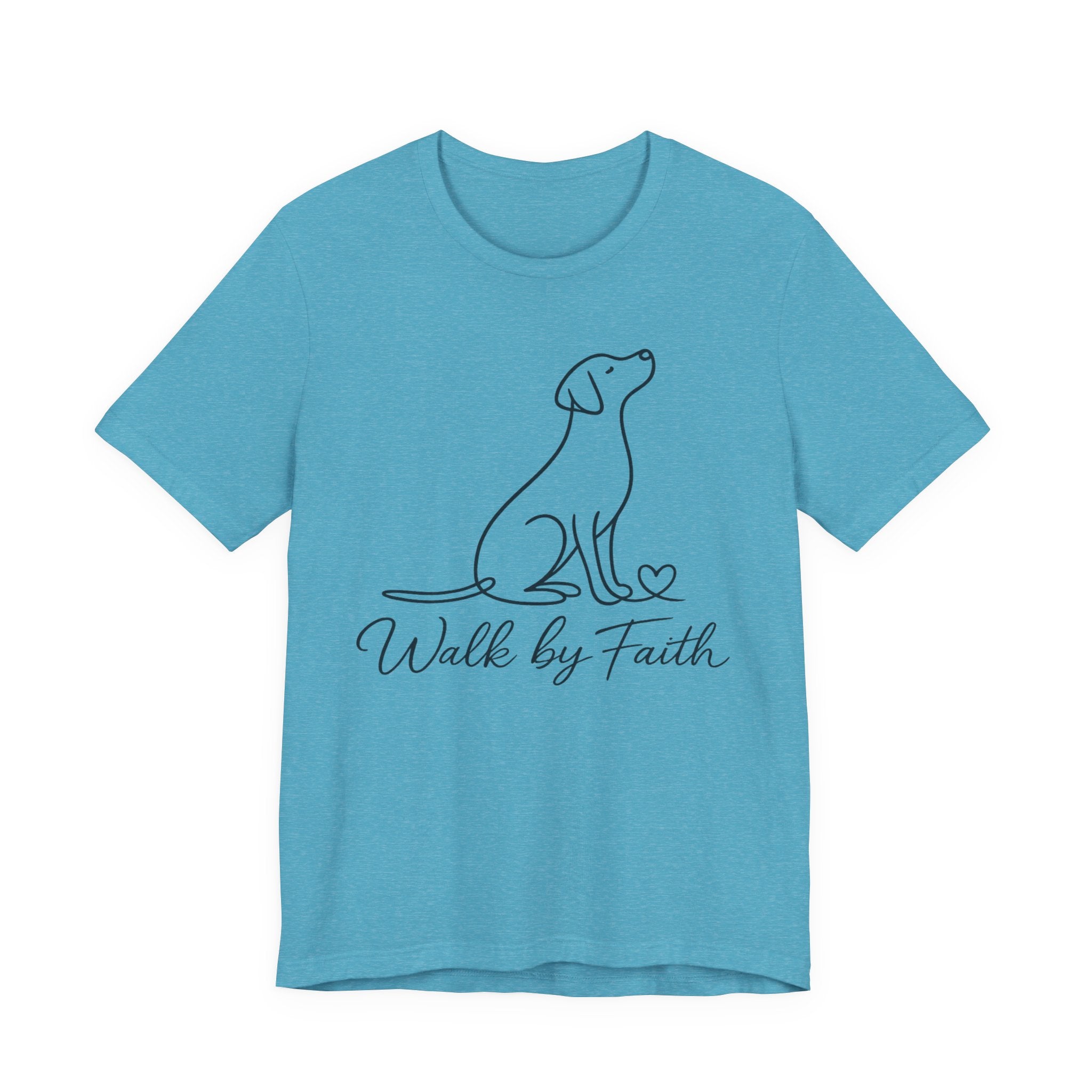 Dog 'Walk by Faith' T-Shirt