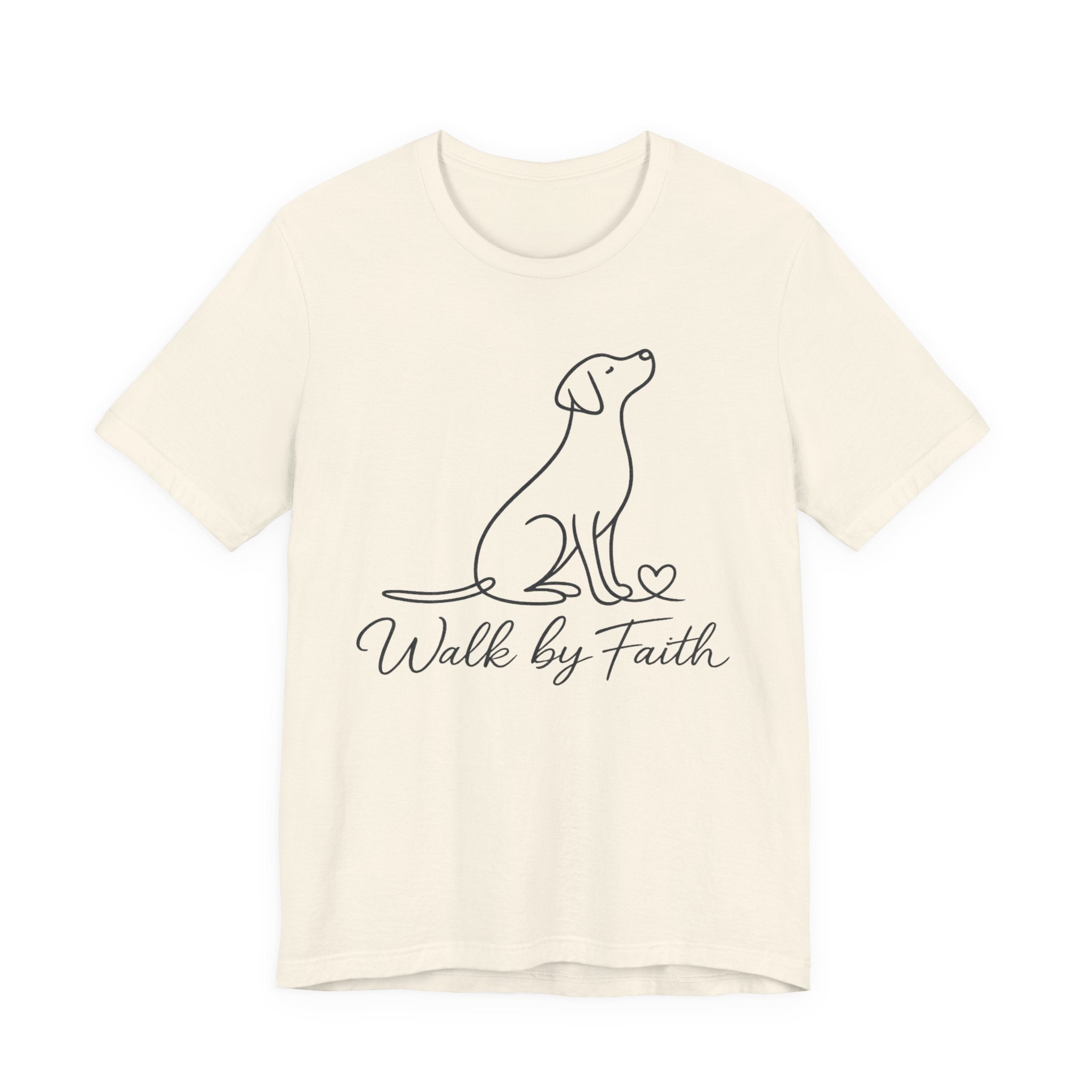 Dog 'Walk by Faith' T-Shirt