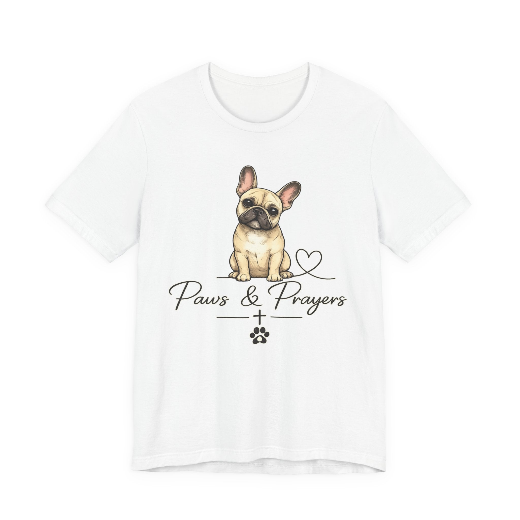Paws & Prayers French Bulldog Tee