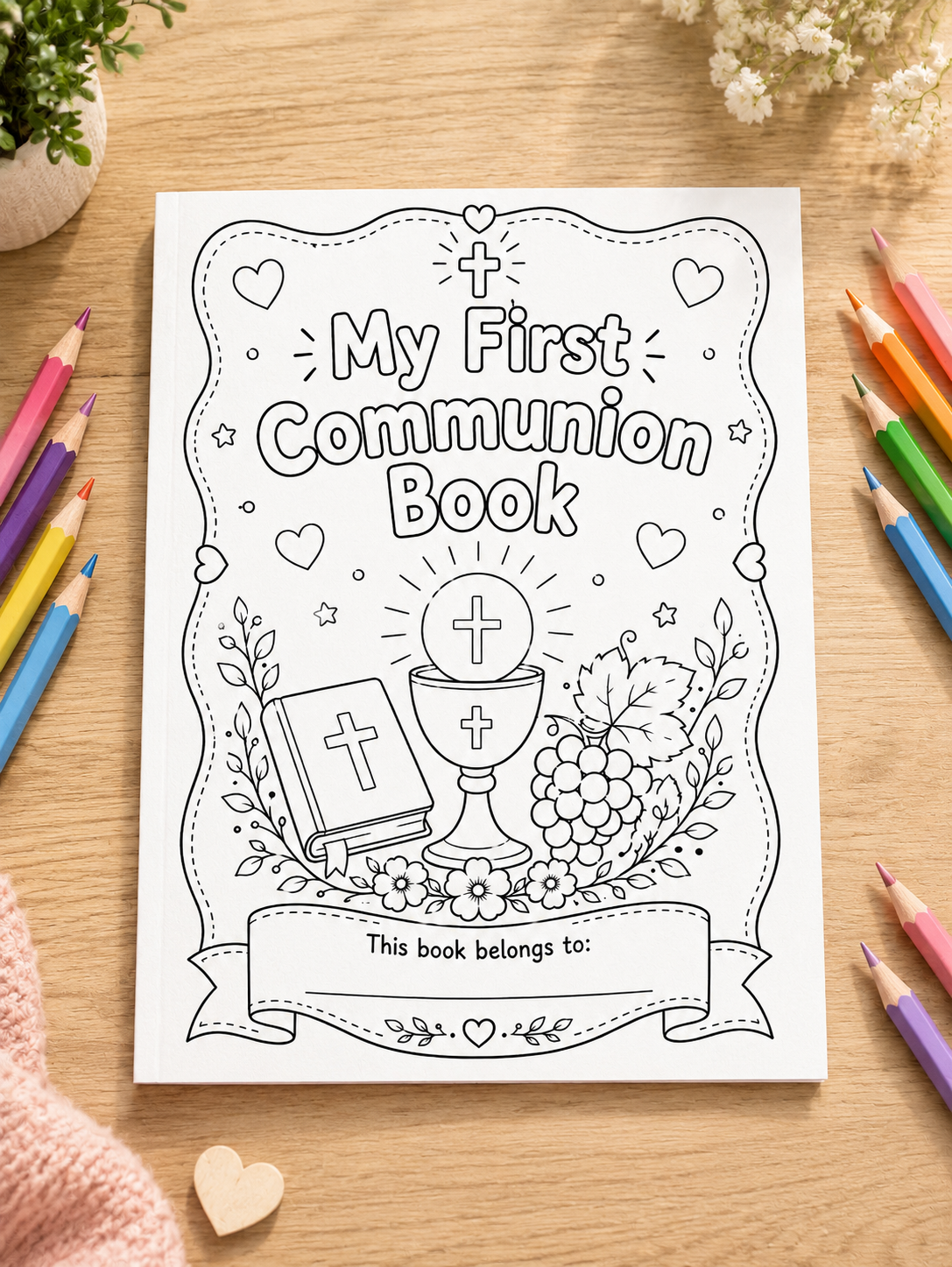 My First Communion Book - Digital Download