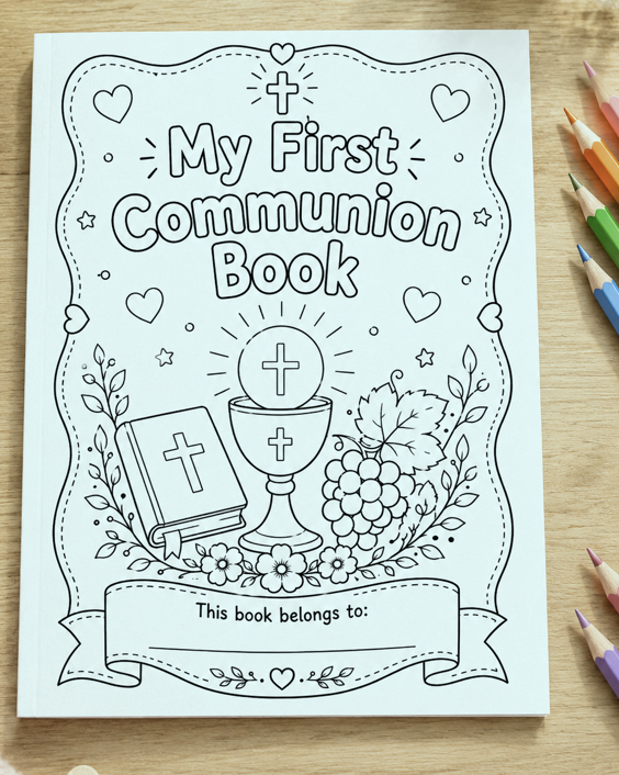 My First Communion Book - Digital Download